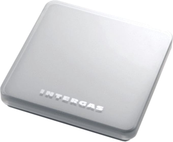 Intergas Comfort Touch slimme modulerende kamerthermostaat m. Open Therm protocol dikte=13mm wit