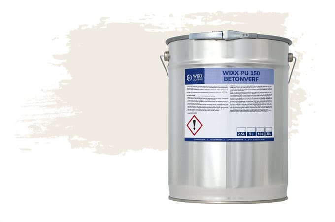 Wixx PU 150 Betonverf - 20L - RAL 9010 | Zuiver Wit