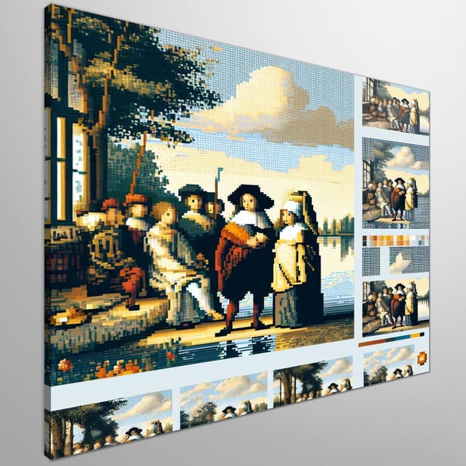 Kunstprint | Wanddecoratie | Canvas | 60 × 60 cm