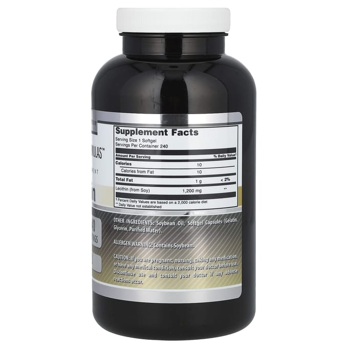 Amazing Nutrition, Lecithine, 1200 mg, 240 softgels