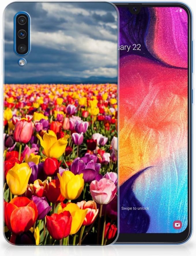 Samsung Galaxy A50 TPU Case Tulpen