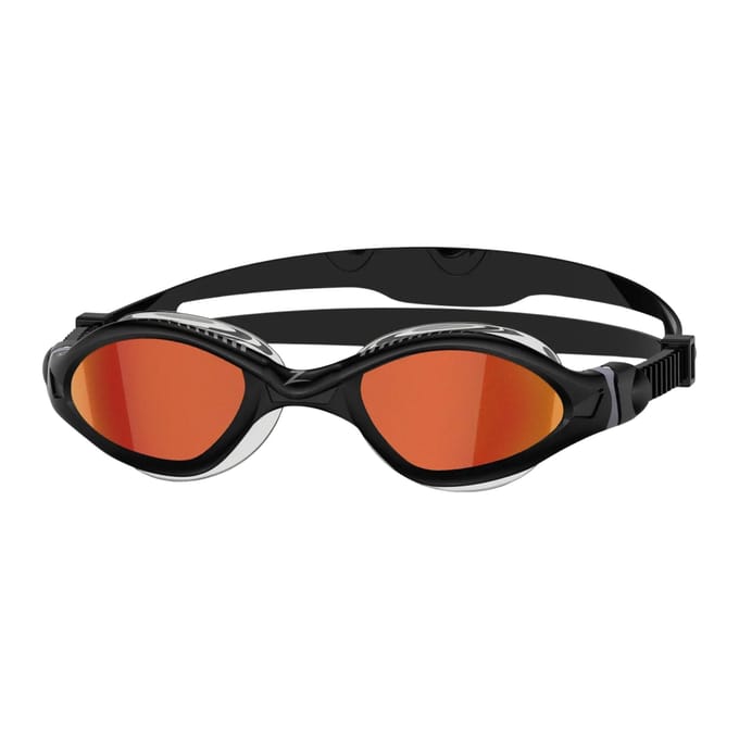Zoggs Tiger Lsr+ Zwembril Met Spiegelglazen Zwart Regular
