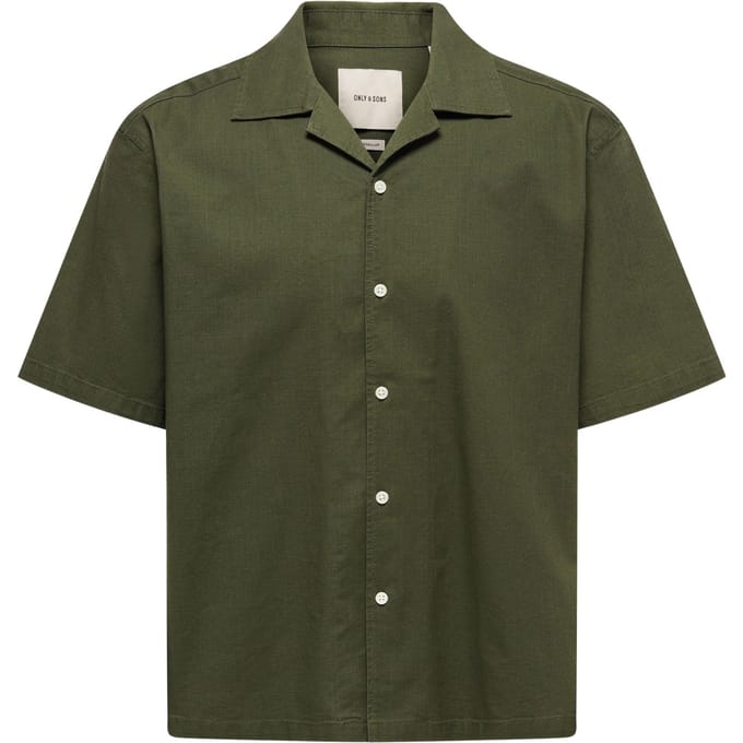 Only & Sons Reid Resort Shirt Heren - Maat XL