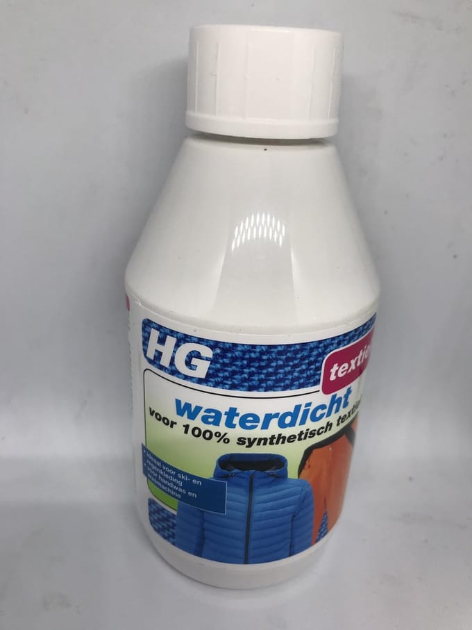 HG waterdicht  voor 100 % synthetisch textiel 300 ml 2 stuks