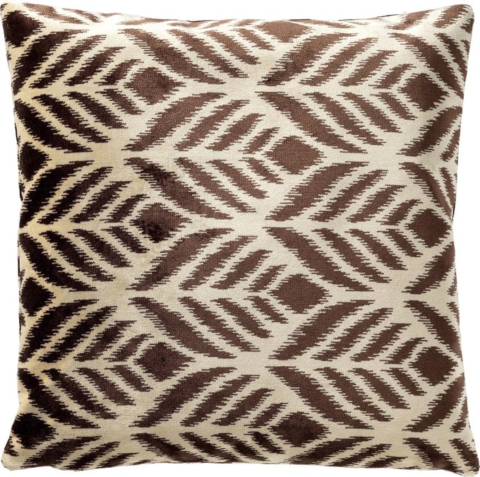 ALEXA | sierkussen 45x45 cm | Chocolate Martini | bruin | Hoii | met duurzame kussenvulling
