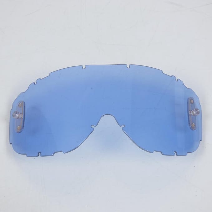 enkel scherm vizier blauw smith piston helm voor motor cross quad nieuw