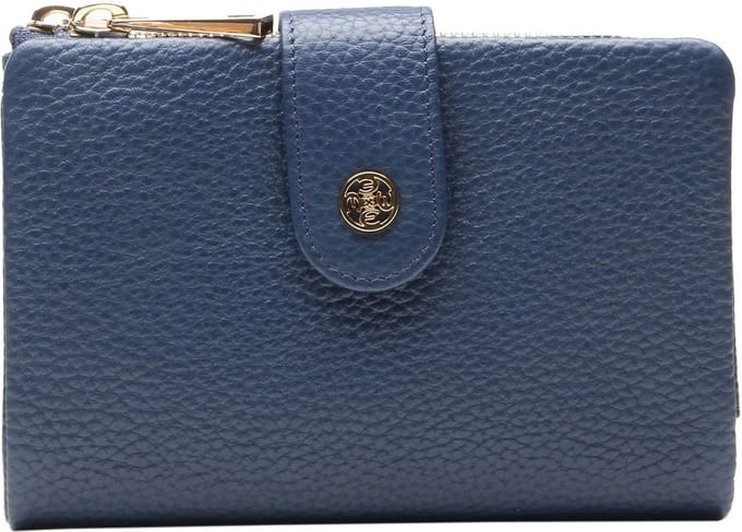 Esquire Portemonnee Madison Wallet Blue Donkerblauw