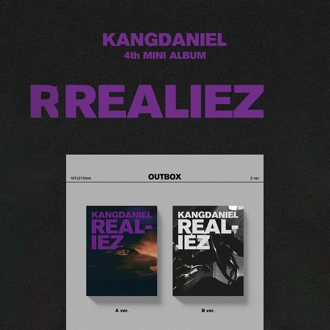 KANGDANIEL - REALISEER 4e minialbum RANDOM purple