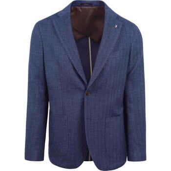 Suitable Colbert Lugano Donkerblauw - Maat 50 - Heren blazer