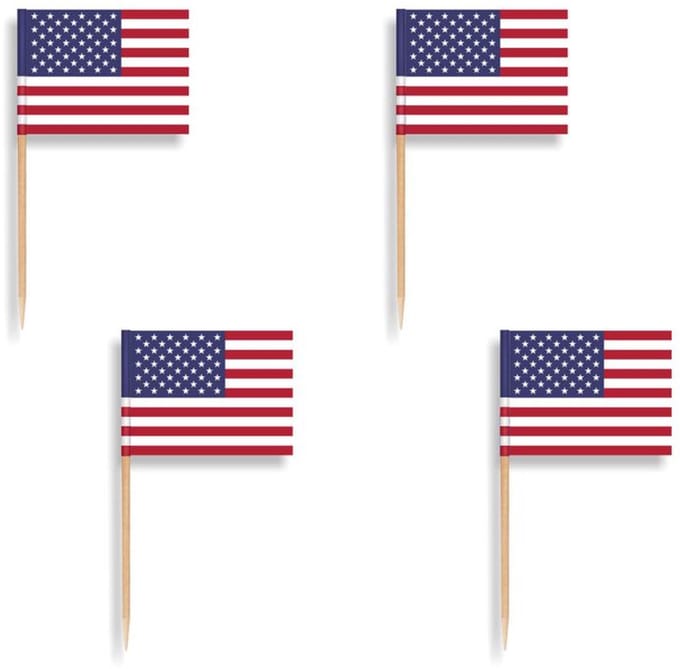500 Party Picks USA Vlag