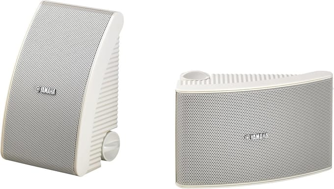 Buitenluidsprekers - Stereo speakers - Muziek afspelen - Waterdicht ontwerp - 13 cm woofer - Wit