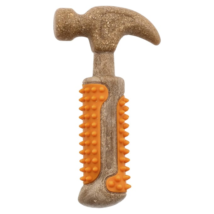 Arm & Hammer, tandheelkundig speeltje voor honden, hamer, 1 speeltje beige