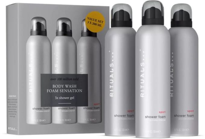 Shower Foam Value Pack - 3X 200 ml = 600 ml - 3X Douchegel a 200 ml = 600 ml - Doucheschuim - Shower Gel
