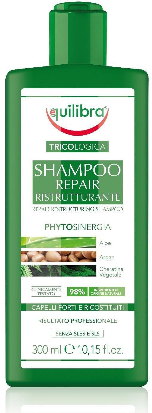 Equilibra Tricologica Herstellende Herstructurerende Shampoo - Mat En Beschadigd Haar 300ml