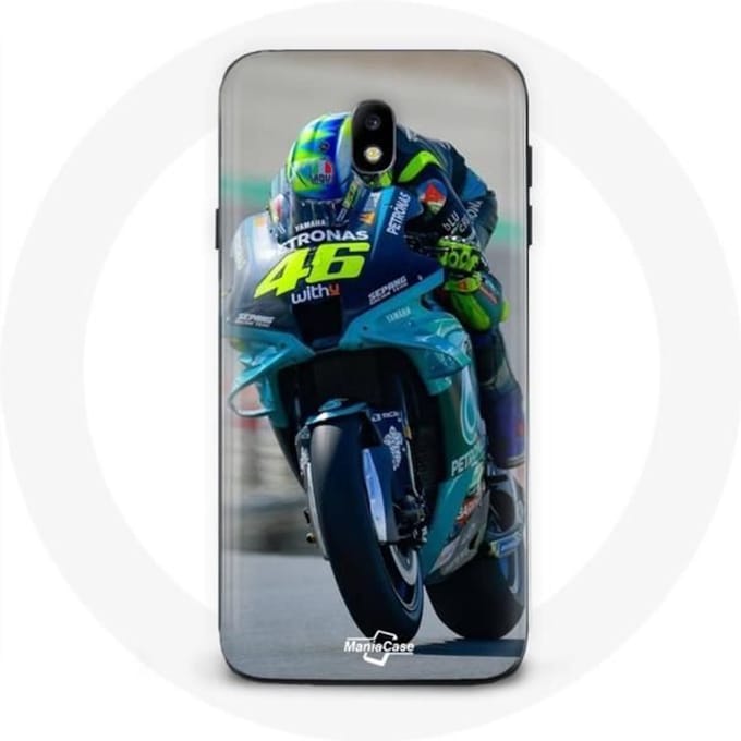 Coque pour Samsung Galaxy J7 2017 Valentino Rossi Pilote de vitesse