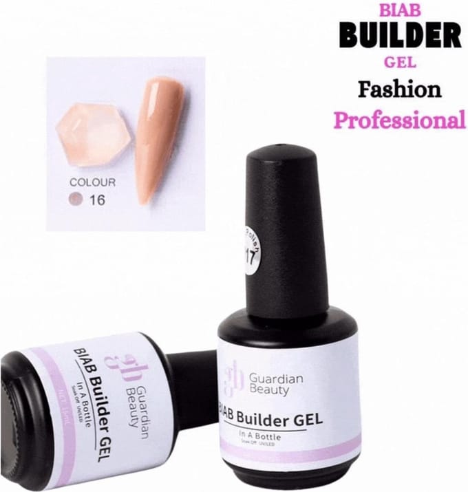 Guardian Beauty BIAB Builder Gel - Aphrodite - #16 - 15ml - Nagel Gellak