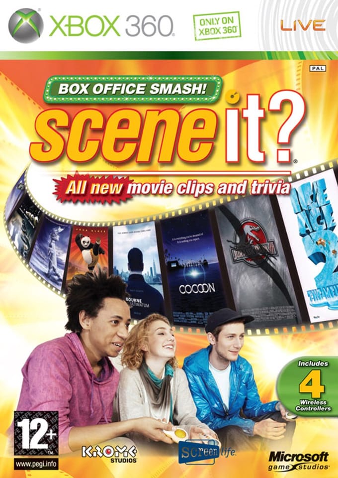 Scene IT Box Office Smash (xbox 360 used game)