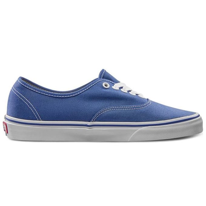 Vans Authentic Sneakers Heren - Blauw - Maat 44 - Leer, Textil