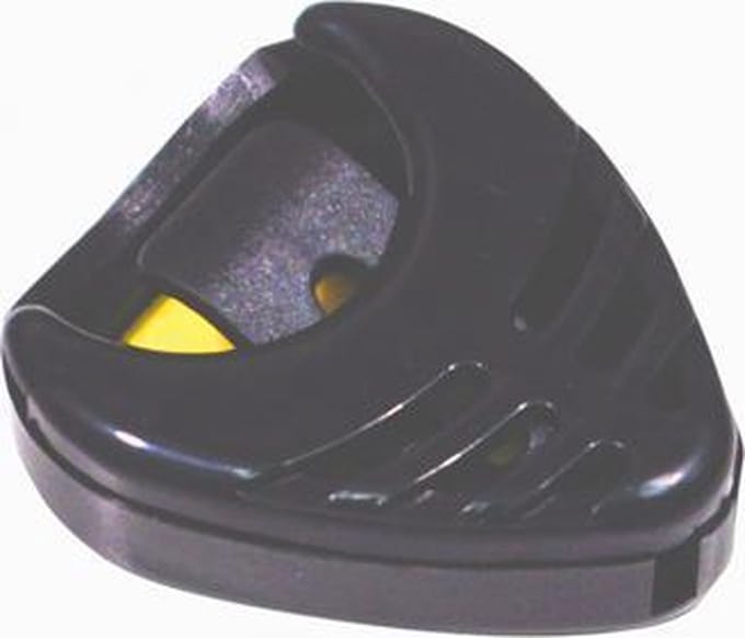 Plectrum houder voor op gitaar - zwart