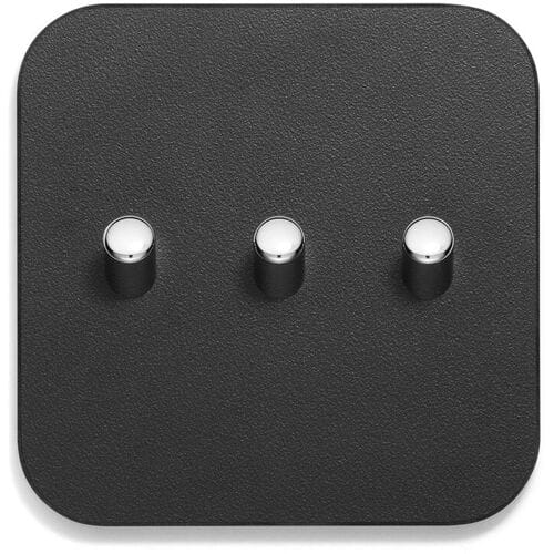 Giese hook strip with 3 hooks for gluing 10044-02