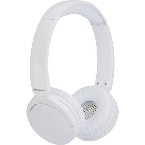 Panasonic RB-HF630BE-W On Ear koptelefoon Bluetooth Wit Ruisonderdrukking (microfoon) Headset Mobiele telefoon