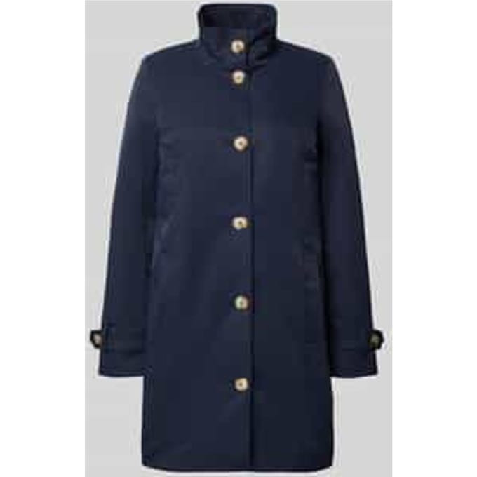 Trenchcoat met opstaande kraag en mouwriem