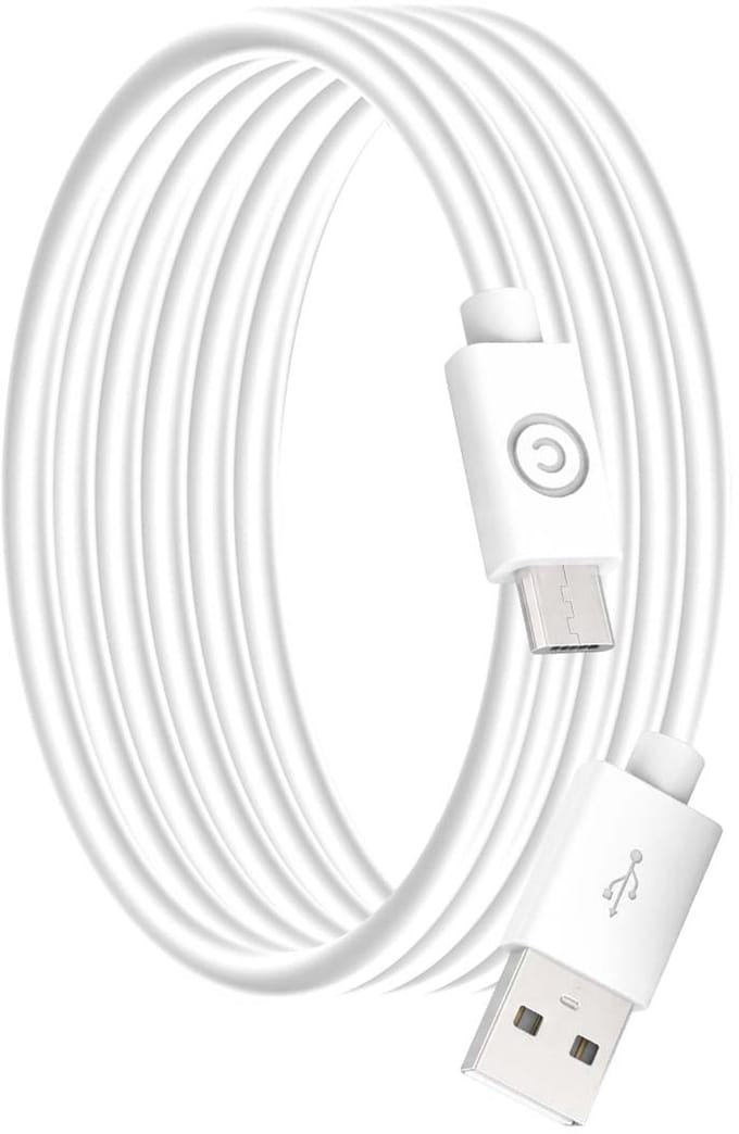 Bigben Connected, Micro-USB naar USB-A Oplaadkabel 2.1A - 1.2m, Wit