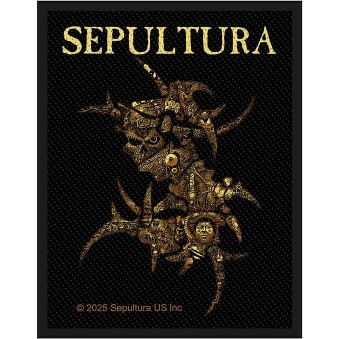 Sepultura Discography Unisex Patch - meerkleurig - Standard