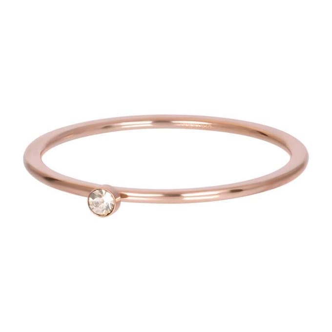 iXXXi invulring Blond Flare 1 Stone Crystal R03907 (1MM)