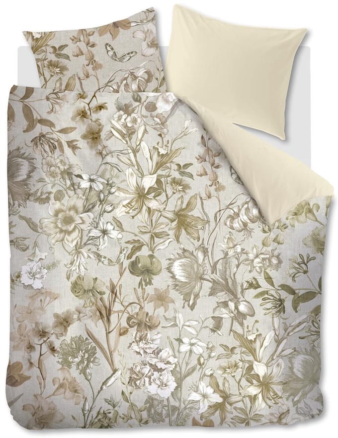 Beddinghouse Bronte dekbedovertrek - Tweepersoons - 200x200/220 - Naturel