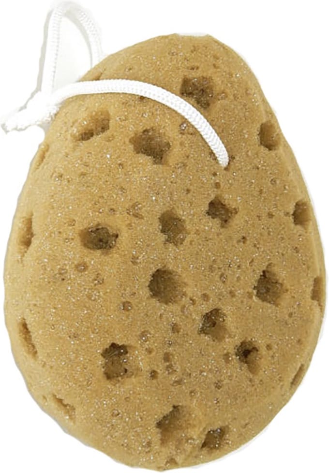 Rojafit Badspons - Druppelvorm - Natural Look - Afmeting:+/- 14,5 x 11 x 6,5 cm.