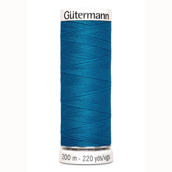 Gütermann Alles Naaigaren, Blauw  Nr. 025, 200 meter, Per stuk.