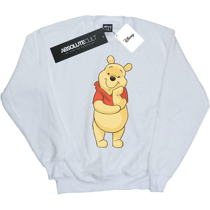 Disney Dames/Dames Winnie De Poeh Schattig Sweatshirt (Wit)