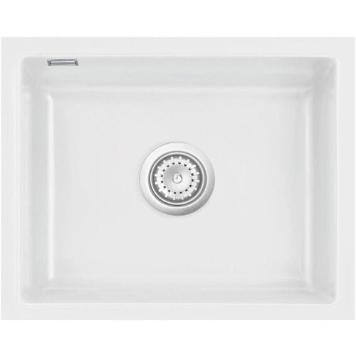 Systemceram Keradomo Mera 57 F/o sink for flush installation with eccentric actuation, without tap hole 515702-12