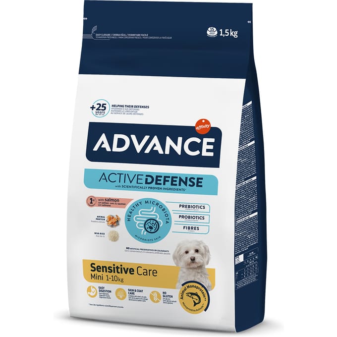 1,5kg Advance Mini Sensitive Hondenvoer