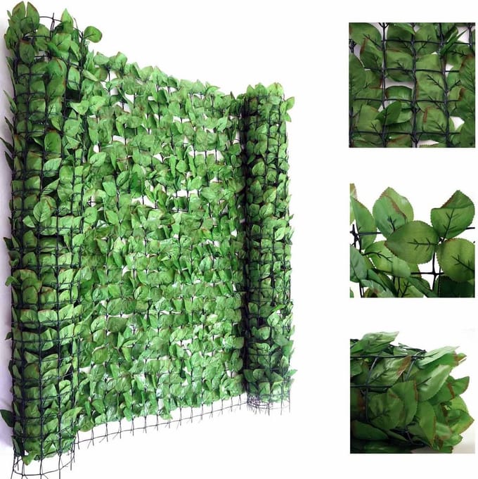 Balkonscherm met Bladerdek voor Privacy en Decoratie 500x150 cm