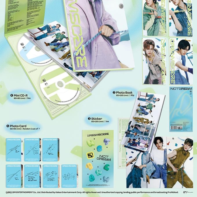 NCT DREAM [DREAMSCAPE] Verticale Flip Ver. Random 1ea black