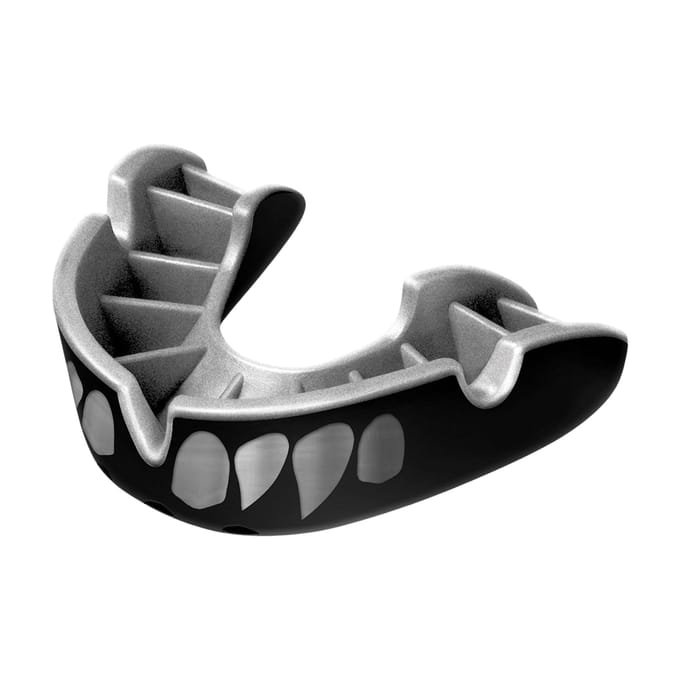 Opro Silver Superior Fit Grillz Mouthguard Hockey Bitje - Maat L