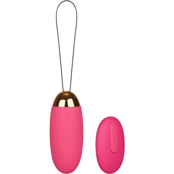 Svakom Elva - Remote Control Vibrerend Ei - Roze