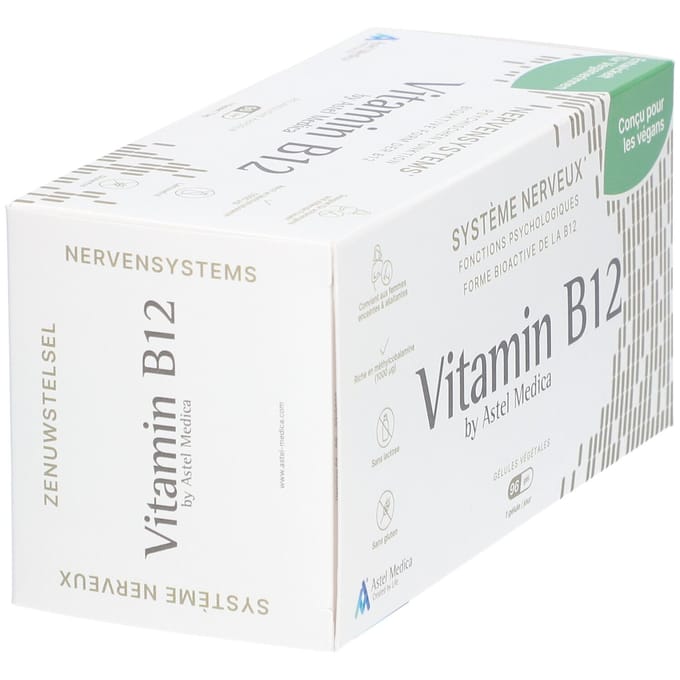 Astel Medica Vitamin B12 Zenuwstelsel 96 Capsules