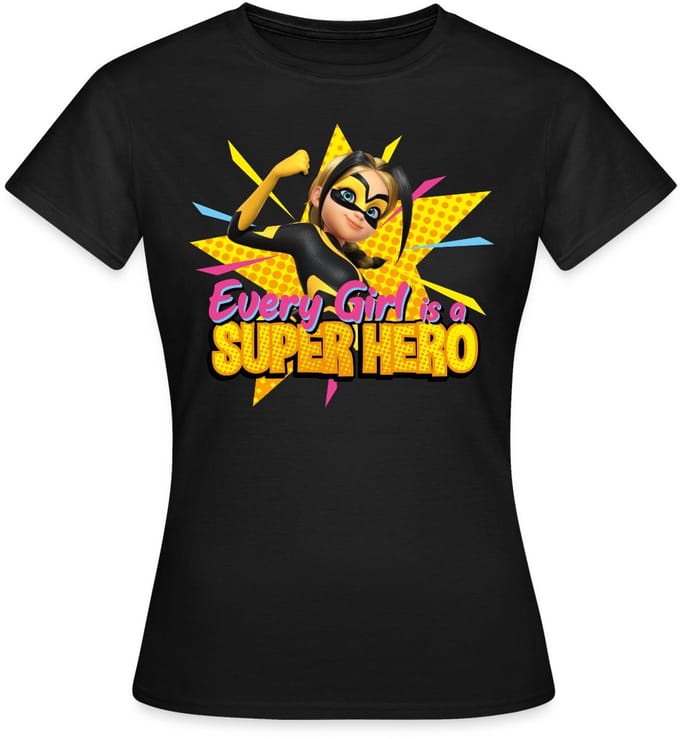 Miraculous Every Girl Is A Super Hero Vesperia T-Shirt Dames