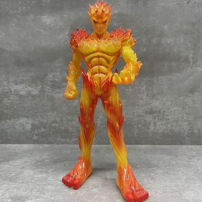 Figurine Anime Digimon Adventure 19cm Meramon Figurines d'Action Statue PVC Modèle de Collection Jouets Cadeaux gray