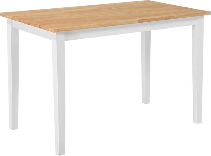 HOUSTON - Eettafel - Wit - 120 x 75 cm - Hout