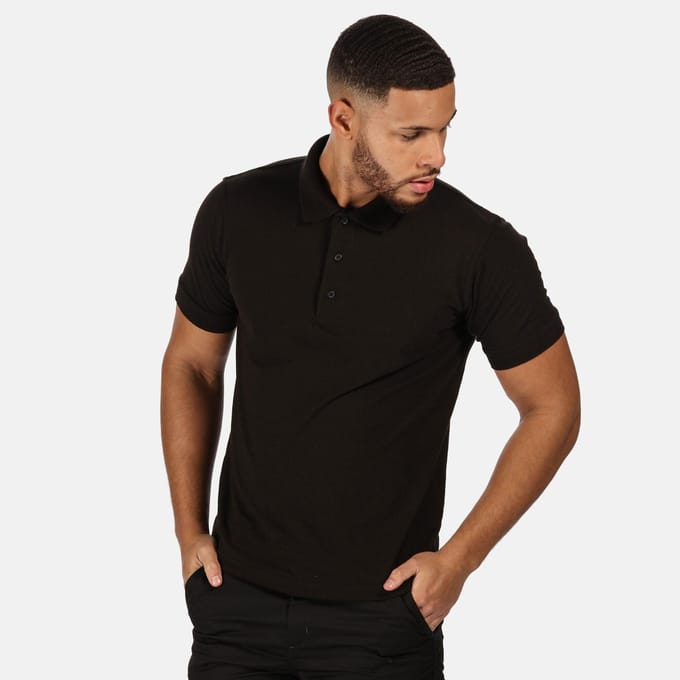 Regatta Klassiek Heren 65/35 Poloshirt met korte mouwen (Afdichting Grijs)
