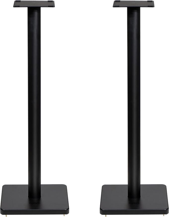 Verstelbare Vloerstandaards voor Boekenplank- en Surround Speakers - Solide Constructie & Kabelbeheer