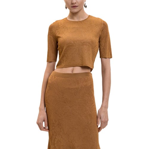 T-shirt Korte Mouw Twin Set 261tp3141-13374