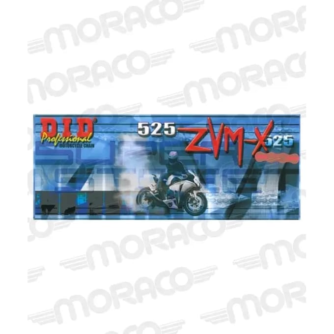 Motorfiets ketting D.I.D DID525ZVM-X(G&G)