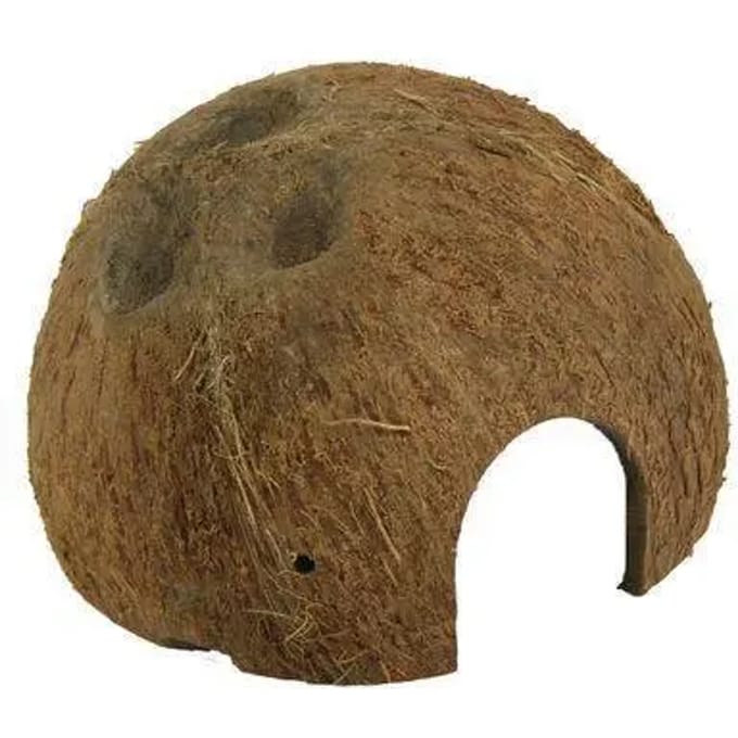 JBL Cocos Cava L natuurlijke kokosnoot schuilplaats voor aquarium en terrariumdieren 1/2