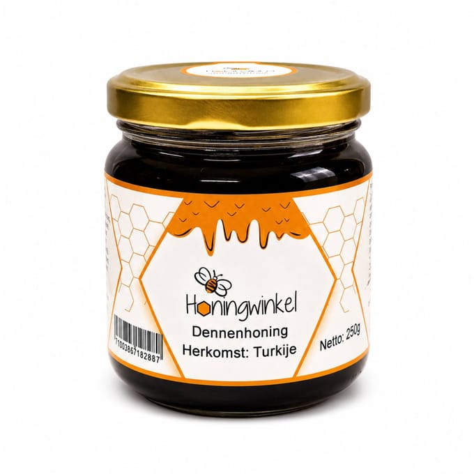 Dennenhoning - 250g - Honingwinkel