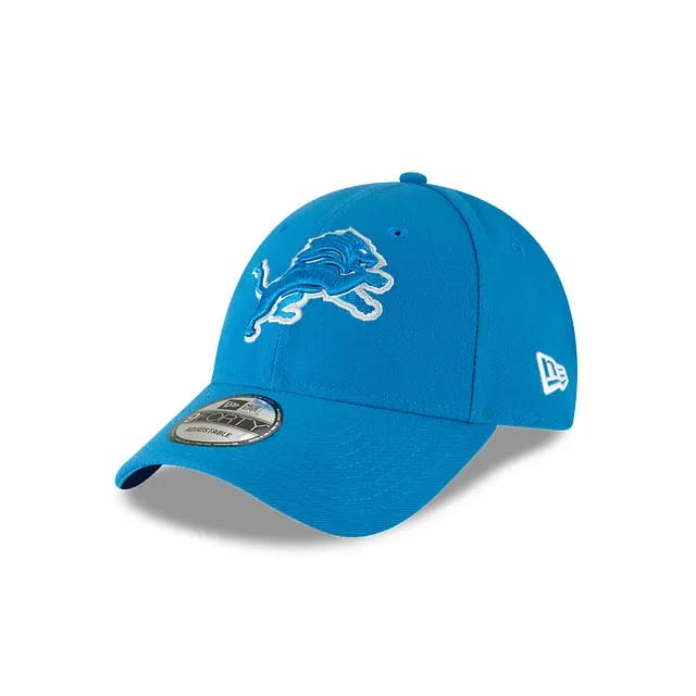 New Era Detroit Lions The League Blue 9FORTY Adjustable Cap